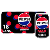 Pepsi Max Cherry 300ml (Case of 18)  Adomoo